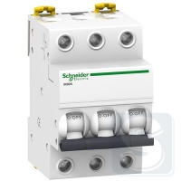 Автомат Schneider Acti9 iK60N 6А 3P тип С 6кА A9K24306