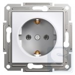 Розетка зк Schneider Asfora Белый Без рамки EPH2970121