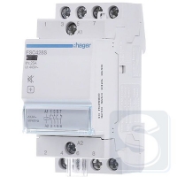 Контактор 25А катушка 230В 3НО+1НЗ Hager ESC428