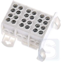 Клеммник распределительный 2x25 2x16 мм 80A 3-пол Hager-2