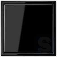 Выключатель 1-кл JUNG LS990 10А черный глянец  