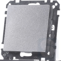 Заглушка Merten System M алюминий  MTN391860 