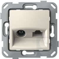 Розетка TV + RJ45 TV + компью PLK0911131
