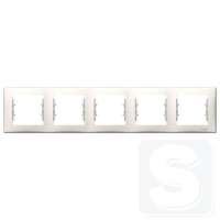 Рамка горизонтальна 5-постова Sedna Schneider Electric SDN5800923 слонова кістка