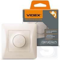 Диммер кремовый 600Вт Videx VF-BNDM600-CR 