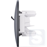 Розетка графит CAT6 компьютерная Videx VF-BNSK1PC6-BG -4