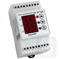 Реле напряжения DigiTOP VP-3F10A-2