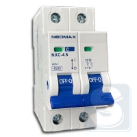 Автоматический выключатель 2P 6А 4,5кА NEOMAX NXC24506