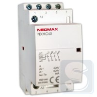 Модульный магнитный контактор 4P 16А 4NO NXMC4016