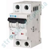 Автоматичний вимикач Eaton 2pol PL4-B25/2 (293135)
