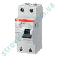 УЗО ABB 25A 2P 30мА (FH202AC-25/0.03) 2CSF202002R1250