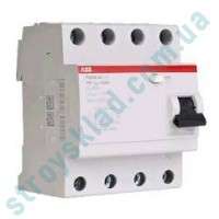 УЗО ABB 40A 4P 30мА FH204AC-40/0.03 2CSF204002R1400