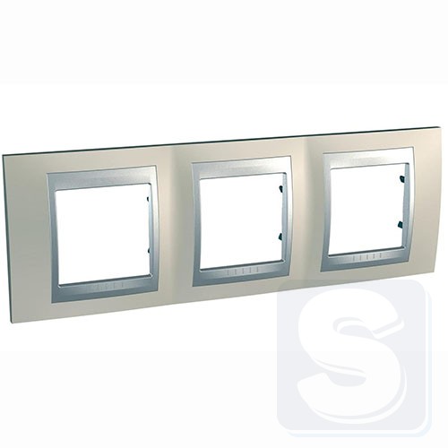 Рамка 3-я Schneider Unica Top Титановый/ MGU66.006.095