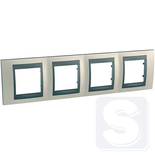 Рамка 4-я Schneider Unica Top Титановый/ MGU66.008.295