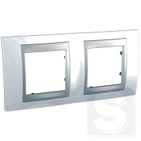 Рамка 2-я Schneider Unica Top Белоснежны MGU66.004.092