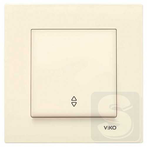 Переключатель одинарный Viko Karre 90960104 крем