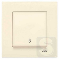 Переключатель одинарный Viko Karre 90960104 крем