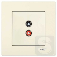 Аудиорозетка Viko Karre 90960137 крем