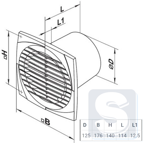 vents d 125